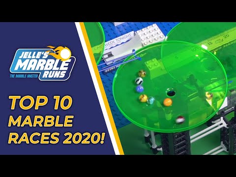 TOP 10 Marble Races 2020 of Jelle's Marble Runs!