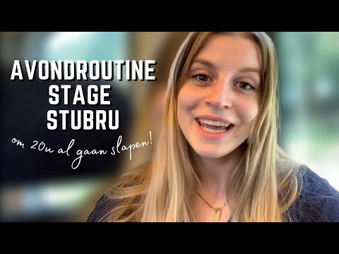 GOING TO SLEEP AT 8 PM! Studio Brussels morning show: My evening routine!