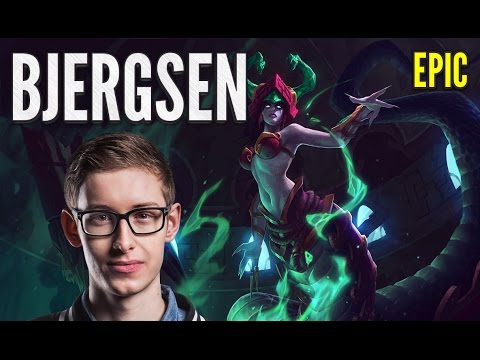 TSM Bjergsen Cassiopeia vs Anivia Mid Ranked EUW Patch 7.1