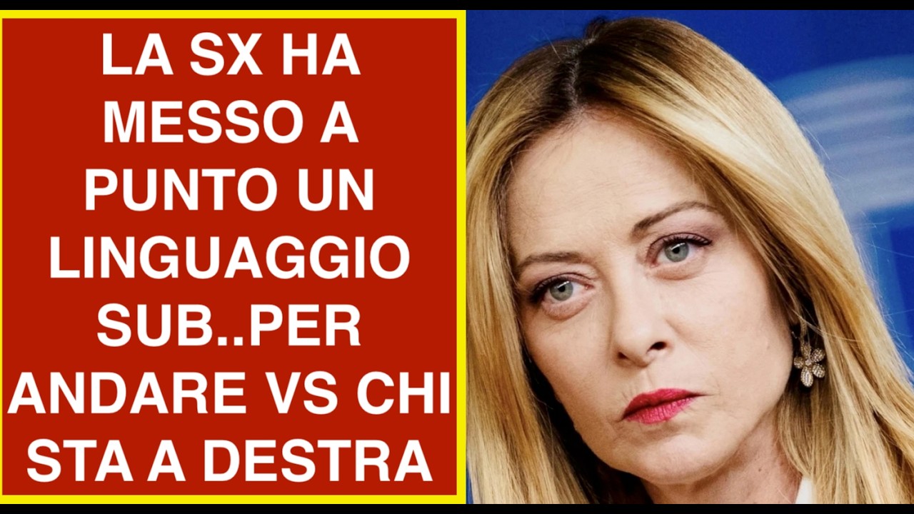 LA SX HA MESSO A PUNTO UN LINGUAGGIO SUB..PER ANDARE VS CHI STA A DESTRA