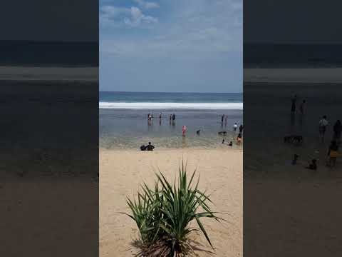 Siapa yang bisa nolak pesona Pantai Sepanjang di Gunung Kidul? Suasana tenang dan pemandangan yang luar biasa bikin beta...