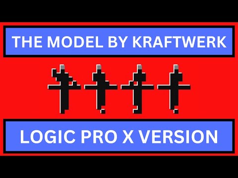 Produce 'The Model' by Kraftwerk on Logic Pro X using Stock Plugins. Full Rework Tutorial.
