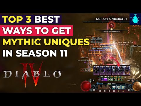 Diablo 4: Die 3 besten Wege, um in Saison 11 mythische Uniques zu erhalten!