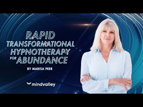 Rapid Transformational Hypnotherapy For Abundance with Marisa Peer Video