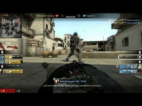 Western Wolves Vs. TeamX - Dreamhack Summer 2013 - CS:GO