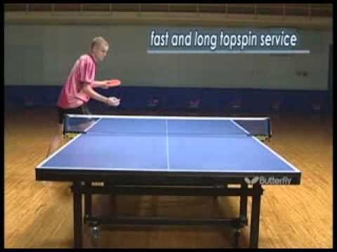 Michael Maze serve training