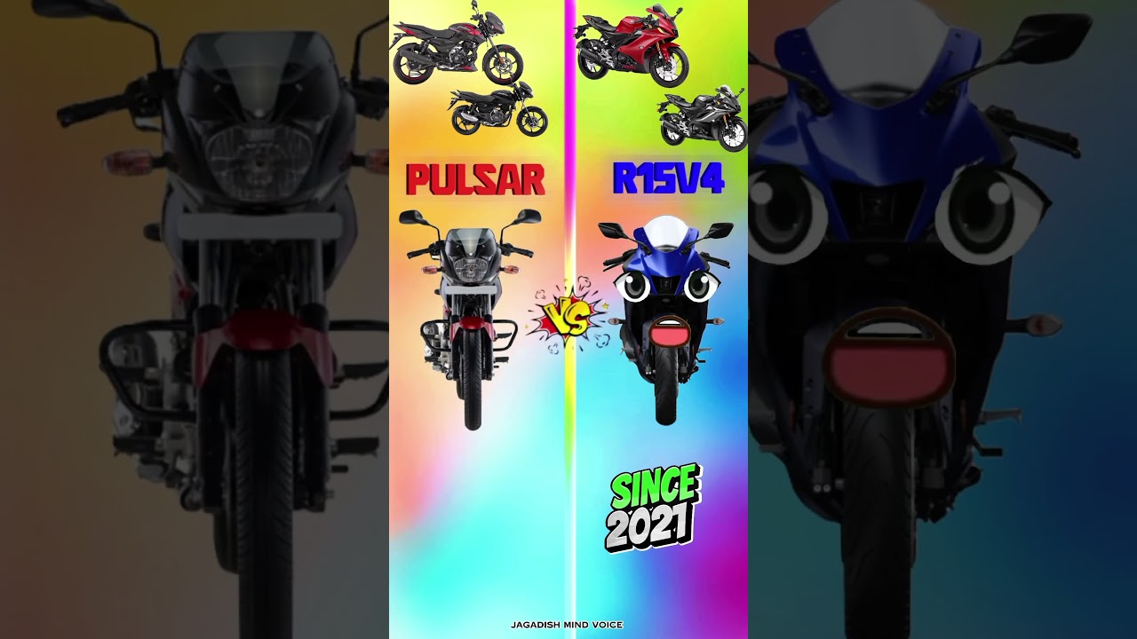 pulsar🤜🏻🤛🏻r15v4 #performance #comperison #trending #viral #new #shorts #pulsar #r15 #shortsfeed