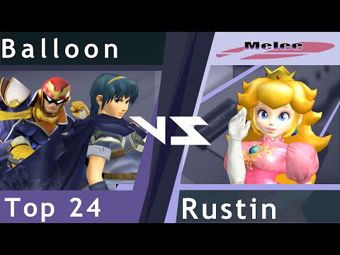 Super SmashNest 5 - Balloon(Marth/Falcon) Vs. Rustin(Peach)