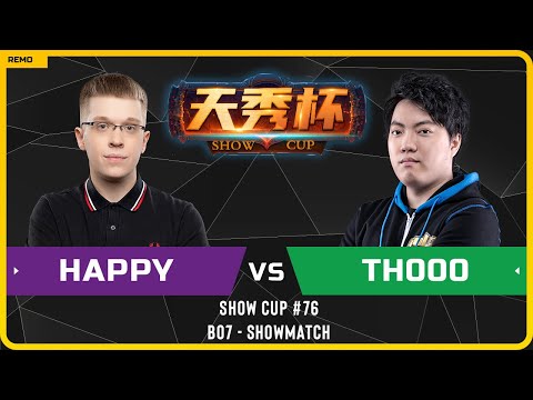 WC3 - Show Cup #76 - [UD] Happy vs TH000 [NE]