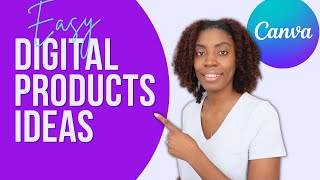 Easy Canva Digital Product Ideas To Sell Online