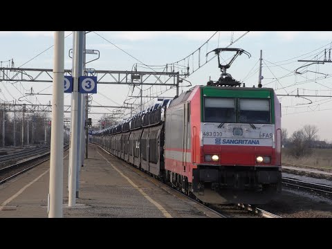 2019-01-03 I treni della Milano Bologna (linea tradizionale) 5/7 - Castelguelfo