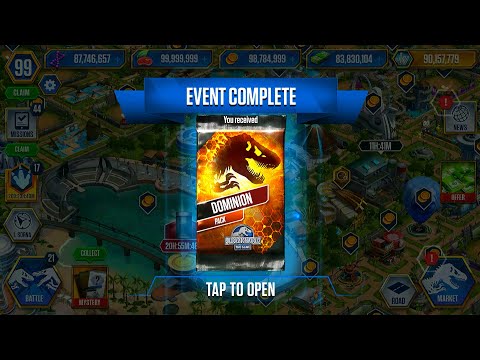 DOMINION DOMINATION DOMINION PACK | JURASSIC WORLD THE GAME