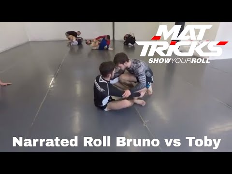 Narrated Jiu Jitsu Roll - Bruno vs. Tobi - Leglocks and Kimuras incoming