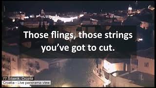 Who will save your soul, Jewel, Lyrics on screen.