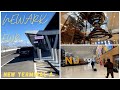 Newark Liberty Int L Airport EWR New Terminal A Departures Airlines Arrivals Rental Car 4K
