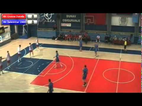 08.03.2015. RK Crvena Zvezda - RK Zeleznicar 1949 - 1. poluvreme
