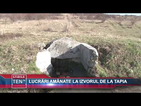 LUCRARI AMANATE LA IZVORUL DE LA TAPIA - 18 MAI 2018