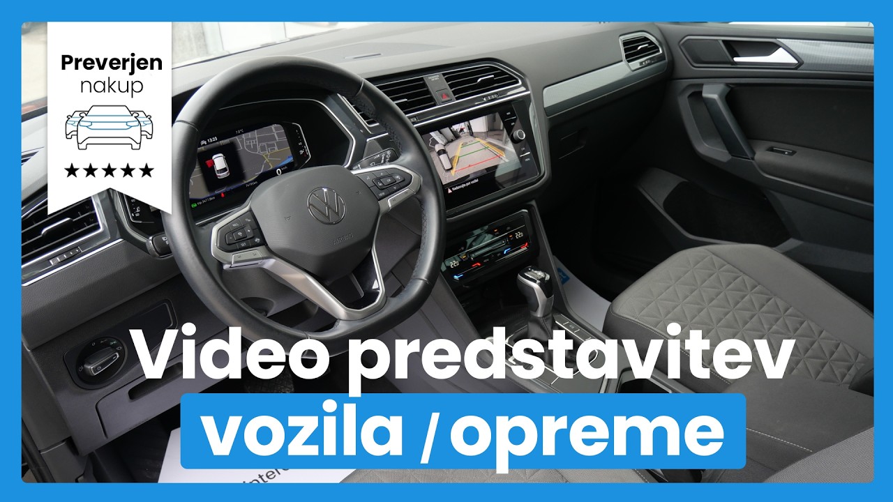 Volkswagen Tiguan 2.0 TDI SCR BMT Life DSG - VL. NAPRAVA - SLO