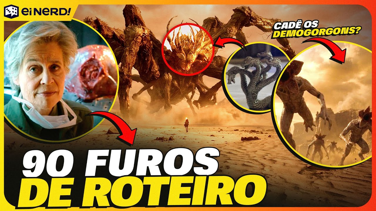 90 FUROS DE ROTEIRO DA TEMPORADA FINAL DE STRANGER THINGS