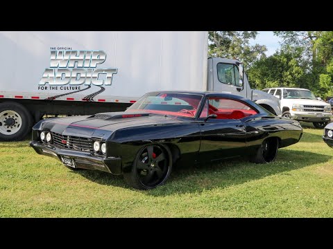 Supercharged LS-Powered 1967 Chevrolet Impala 'Dracula' Restomod