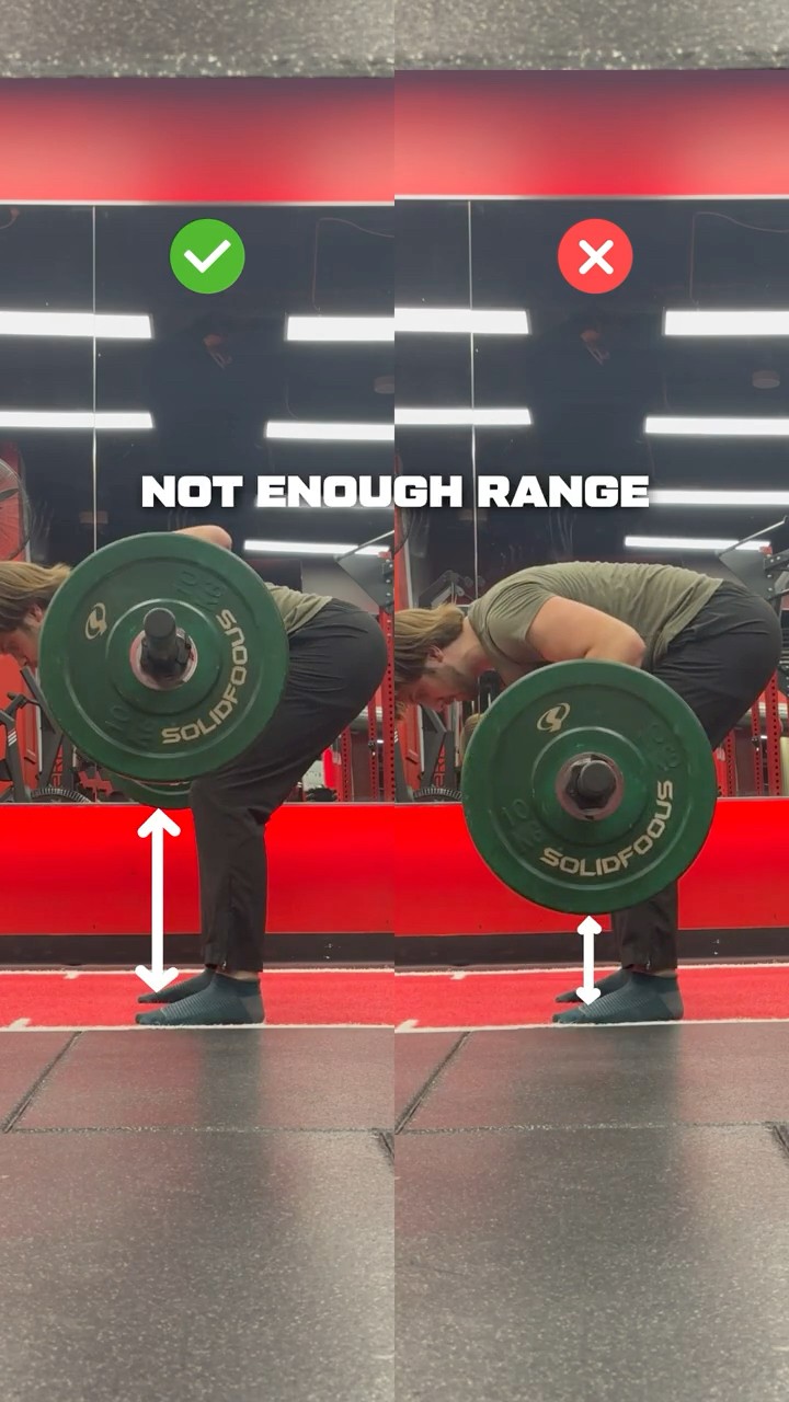Barbell Rows Form Checklist #shorts