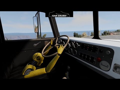 drowsy driving. beamng drive. car crash. 졸음운전 사고.