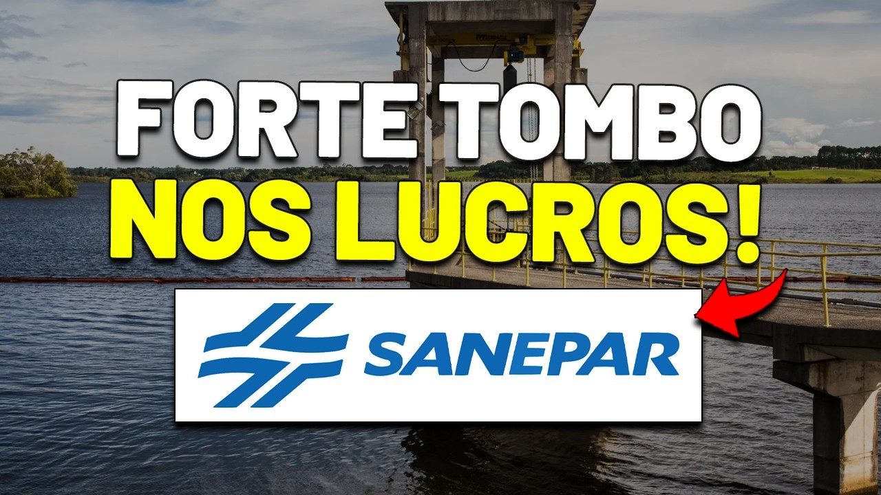 🚨ATENÇÃO: BRUSCA QUEDA nos LUCROS da SANEPAR | RESULTADOS 3T25 SAPR4 SAPR11 SAPR3