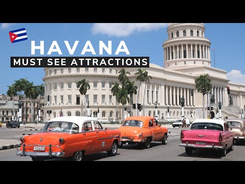 ONE DAY IN HAVANA CUBA - The Best Things to See and Do - 4K