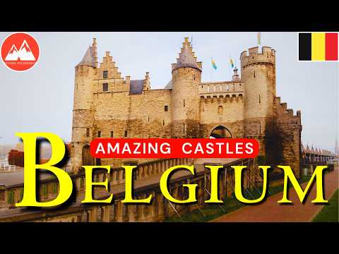 13 Beautiful Castles in Belgium | The Most Amazing Places in Belgium |  Travel Video 4K