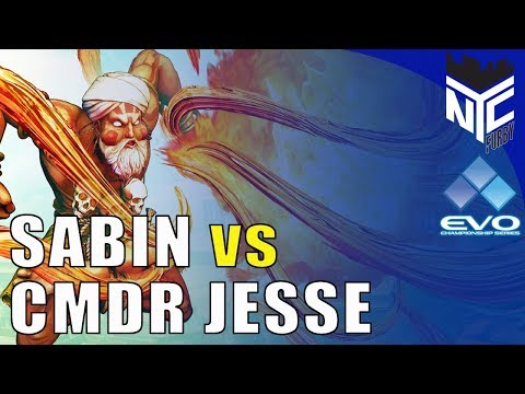 [ Street Fighter 5] EVO Pools - TS Sabin vs Commander Jesse [1080p/60fps]
