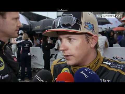 Interview with Kimi Raikkonen at Monaco gp