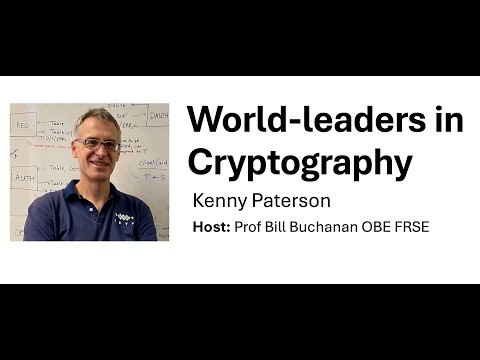 World-leaders in Cryptography: Kenny Paterson