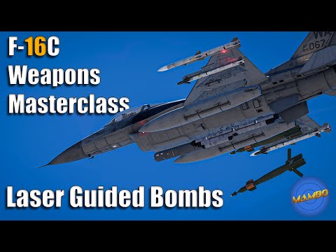 F-16 Weapons Masterclass Ep. 3 - Laser Guided Bombs | DCS: World [UPDATED]