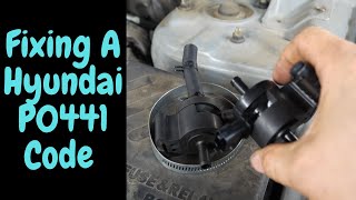 Hyundai Santa Fe Purge Valve and P0441 Fix