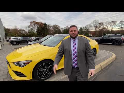 The ALL-NEW 2020 CLA in Sun Yellow in Huntington, NY!
