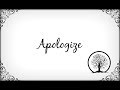 One Republic - Apologize (Lyrics) 