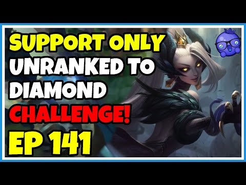 Support Unranked to Diamond Challenge - Episode 141 - Zyra