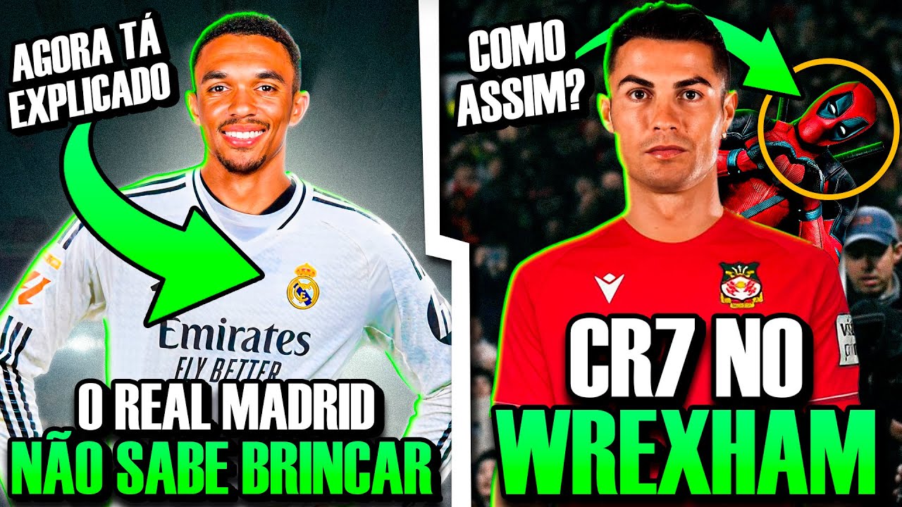 É POR ISSO QUE O REAL MADRID NÃO GASTA MAIS DINHEIRO | Cristiano Ronaldo no time do DEADPOOL! E mais
