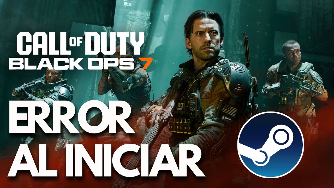 Black Ops 7 Error al Iniciar/No Inicia, Pantalla Negra, Se Bloquea en Steam PC |  SOLUCIÓN✅