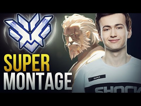 SUPER - TANK GOD - BEST MOMENTS - Overwatch Montage