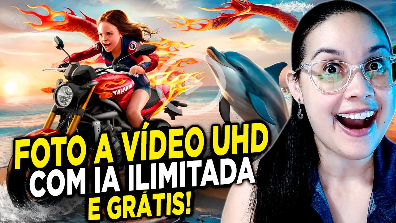 Transforme Qualquer FOTO em VÍDEO ULTRA HD com IA GRÁTIS 100% e ILIMITADA
