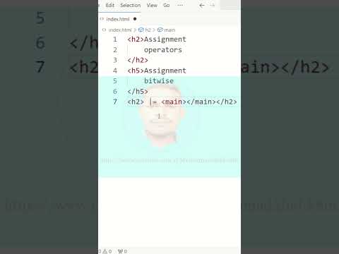 Javascript Tutorial For Beginners Javascript Learn Assignment Operators Two Class Bitwise Tag