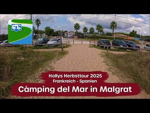 Càmping del Mar in Malgrat de Mar (Spanien)