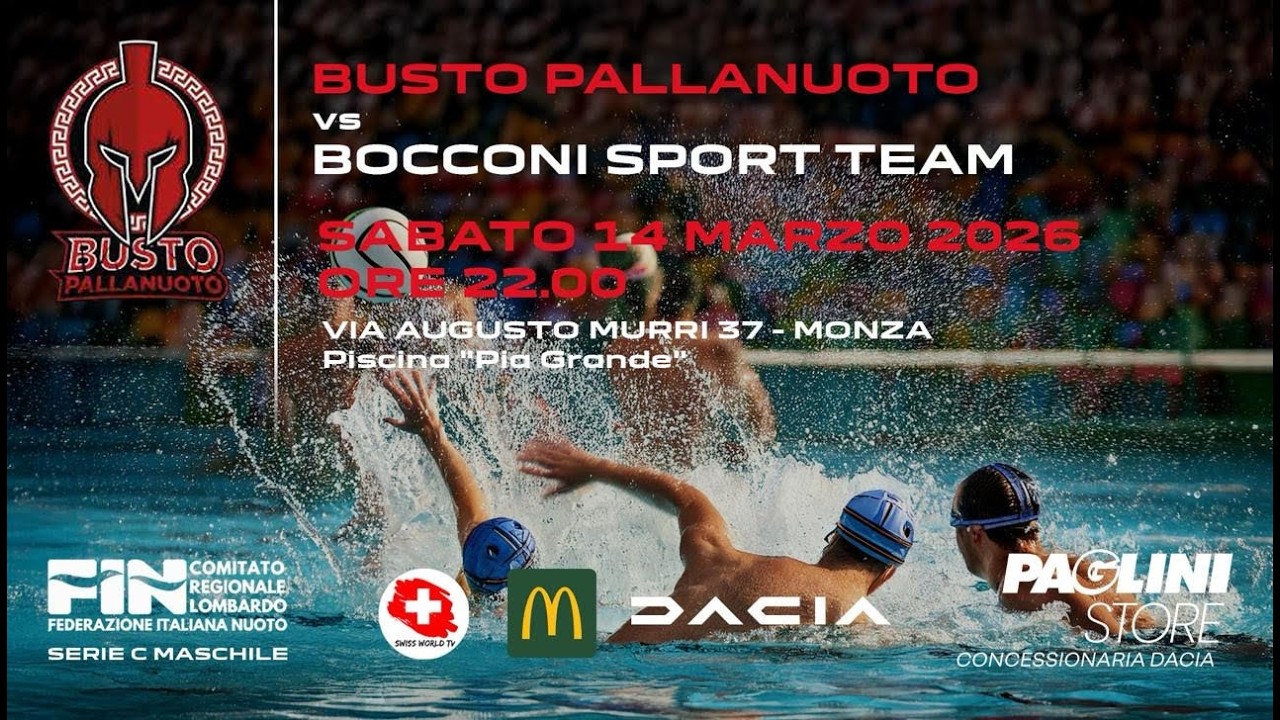 Busto Pallanuoto vs Bocconi Sport Team