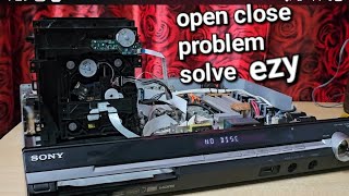 sony home theater dvd open close problem solve in Hindi. automatic cd tray open close