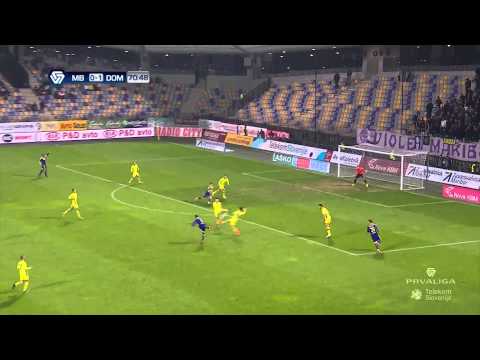 16. krog : Maribor - Domžale 0:1, Prva Liga Telekom Slovenije 2014/15