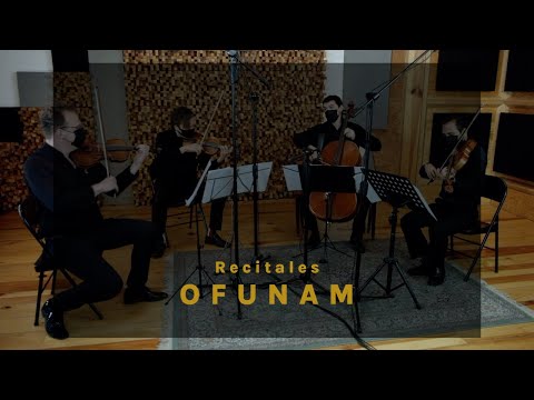 Recitales OFUNAM 2021 núm. 5 - Cuarteto de cuerdas