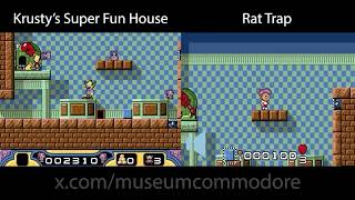 Seeing double? Simpsons Krusty's Super Fun House & Rat Trap are the same Commodore Amiga Game?