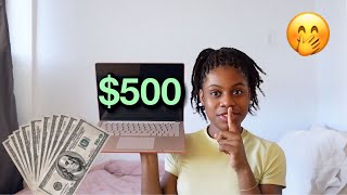 How i made $500 in JUST 24 HOURS