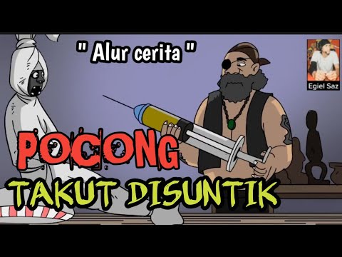 Pocong takut disuntik || Alur cerita Mawarosa 80
